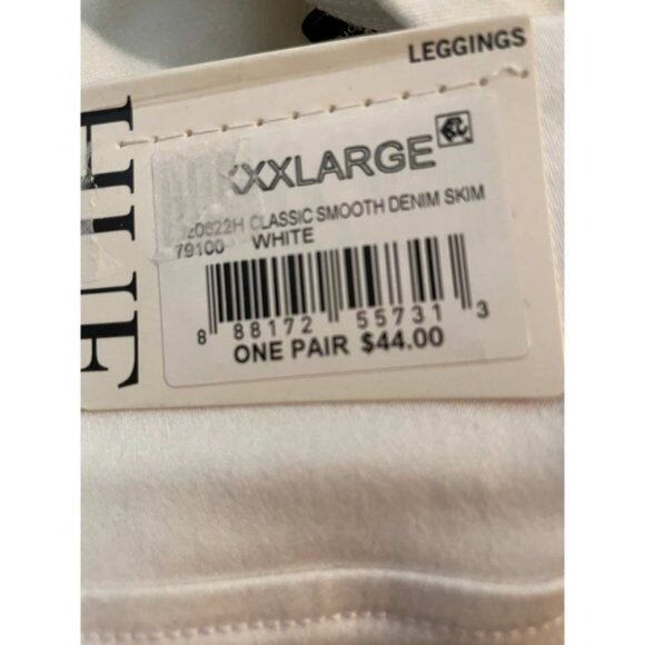 HUE Original Smoothing Denim Leggings XXX LARGE (4141) - Picture 6 of 7